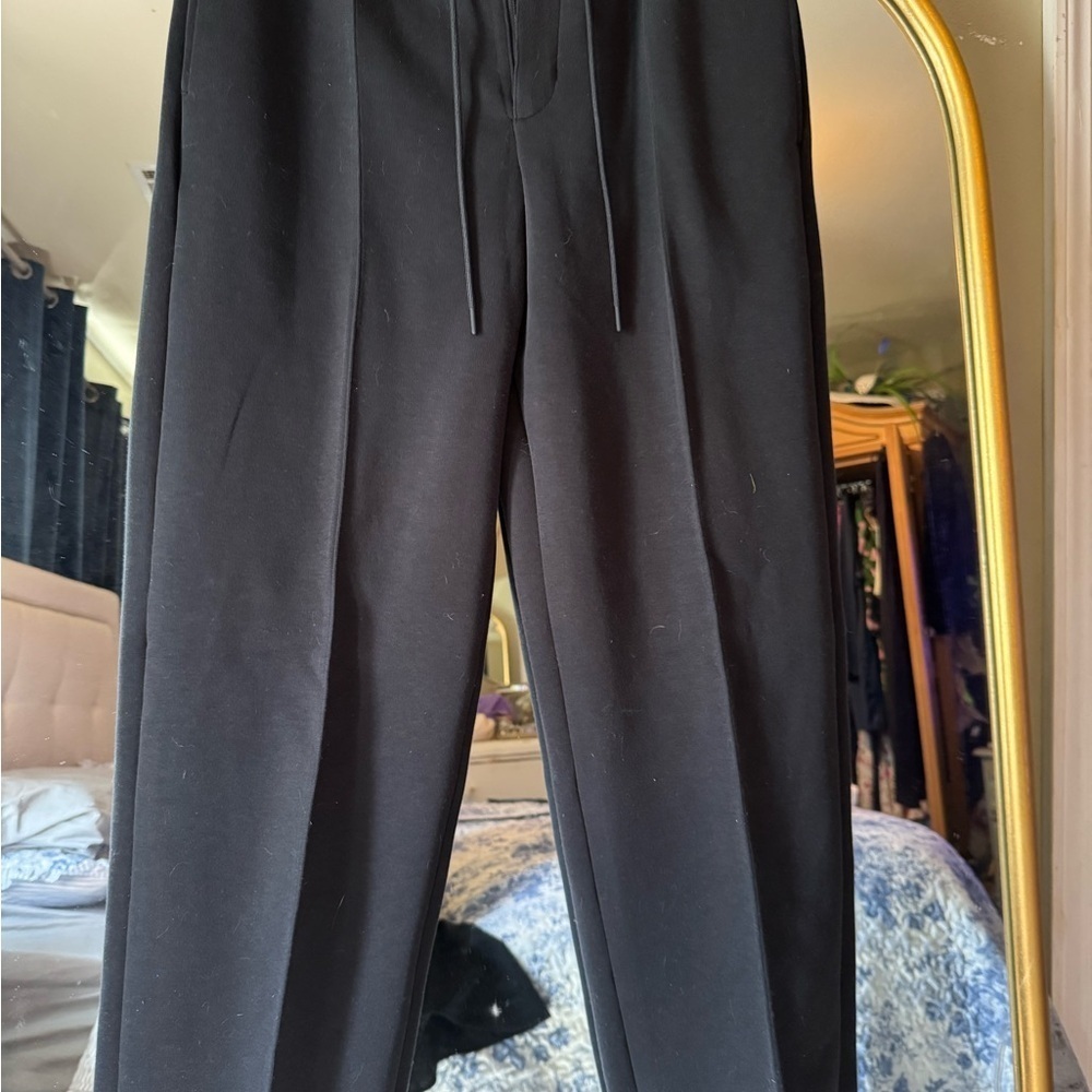 Nike loose fit straight leg stacked length joggers/track pants - Picture 4 of 11